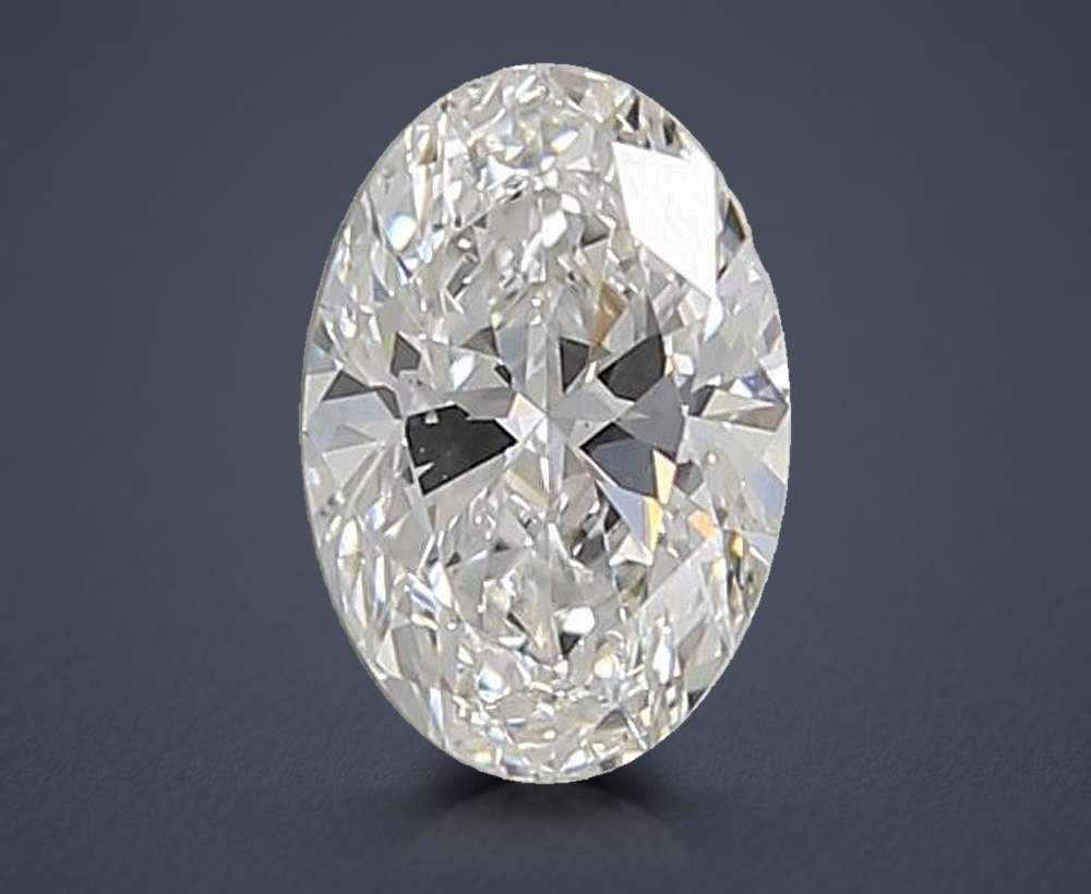 0.75 Carat Oval Lab Diamond