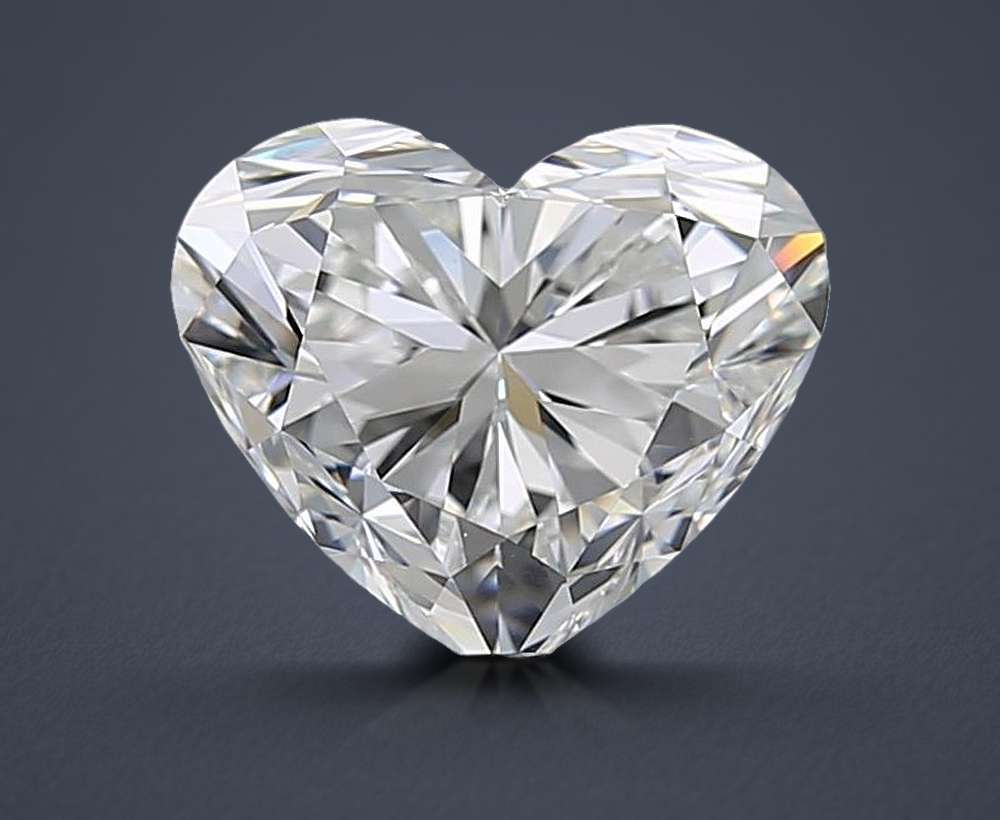 2.81 Carat Heart Natural Diamond