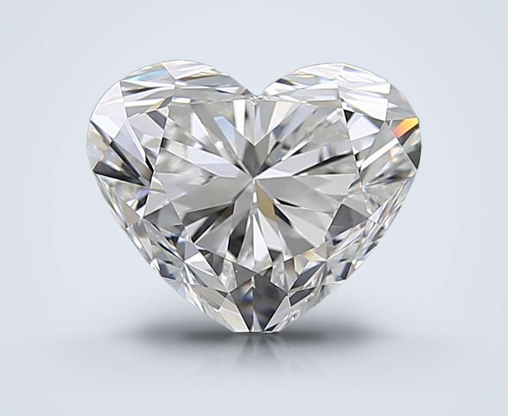 2.81 Carat Heart Natural Diamond