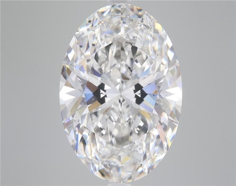 8.07ct F SI1 Rare Carat Ideal Cut Oval Lab Grown Diamond