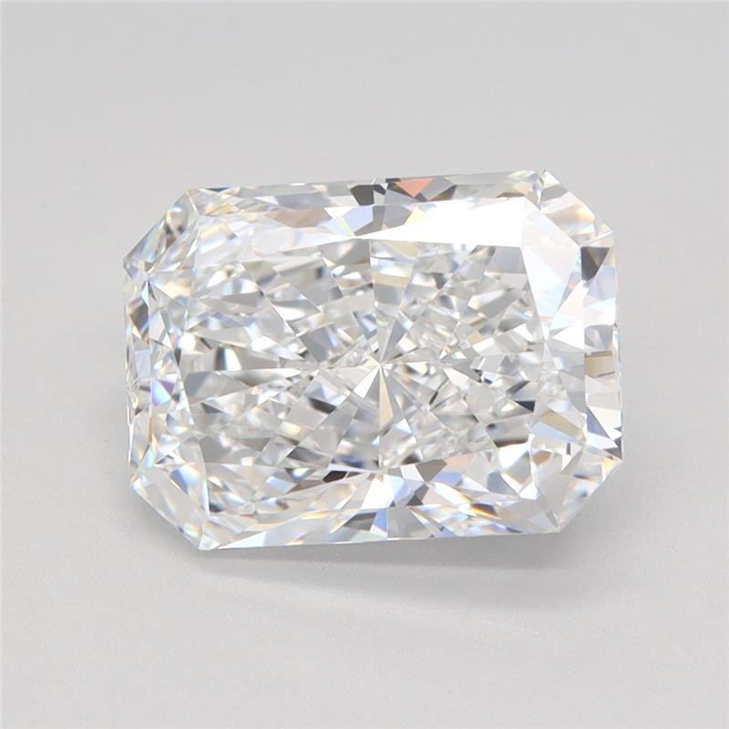 3.13ct E VVS2 Rare Carat Ideal Cut Radiant Lab Grown Diamond