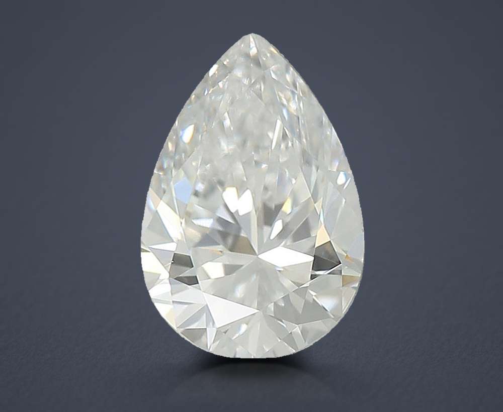 1.00 Carat Pear Lab Diamond