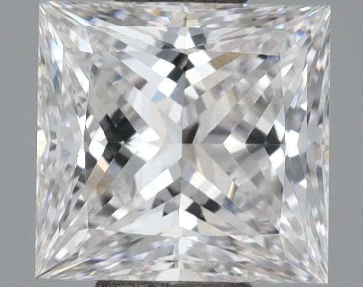1.02ct E VVS1 Rare Carat Ideal Cut Princess Lab Grown Diamond