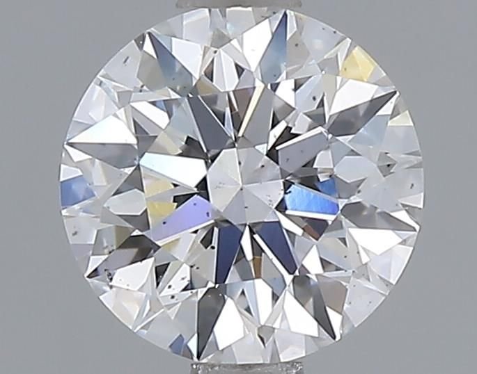 1.08ct D SI1 Rare Carat Ideal Cut Round Lab Grown Diamond