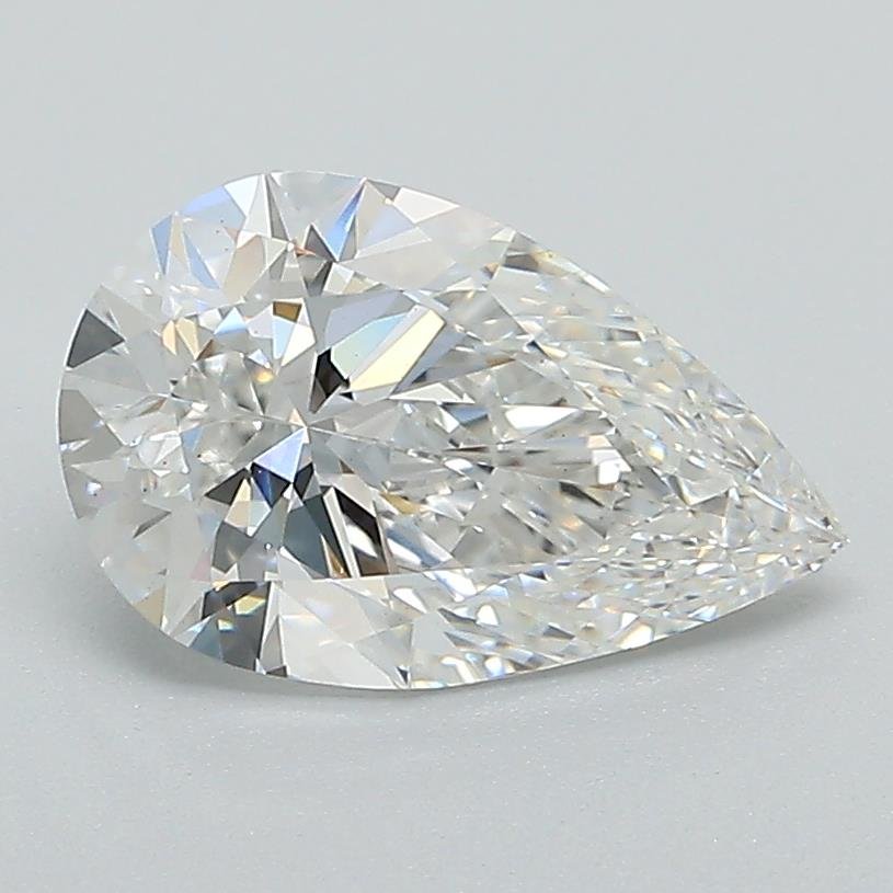 1.56ct E VS1 Rare Carat Ideal Cut Pear Lab Grown Diamond