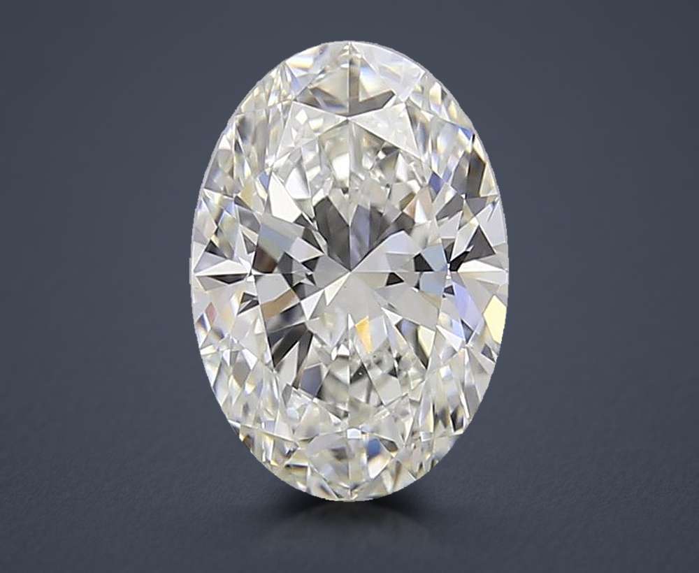 1.42 Carat Oval Lab Diamond