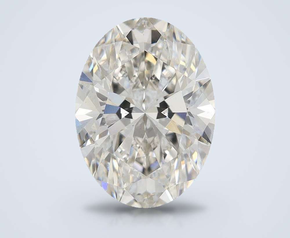 4.35 Carat Oval Lab Diamond