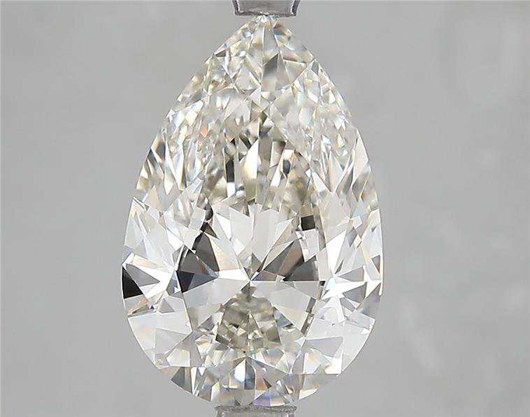3.01ct I VS1 Rare Carat Ideal Cut Pear Lab Grown Diamond