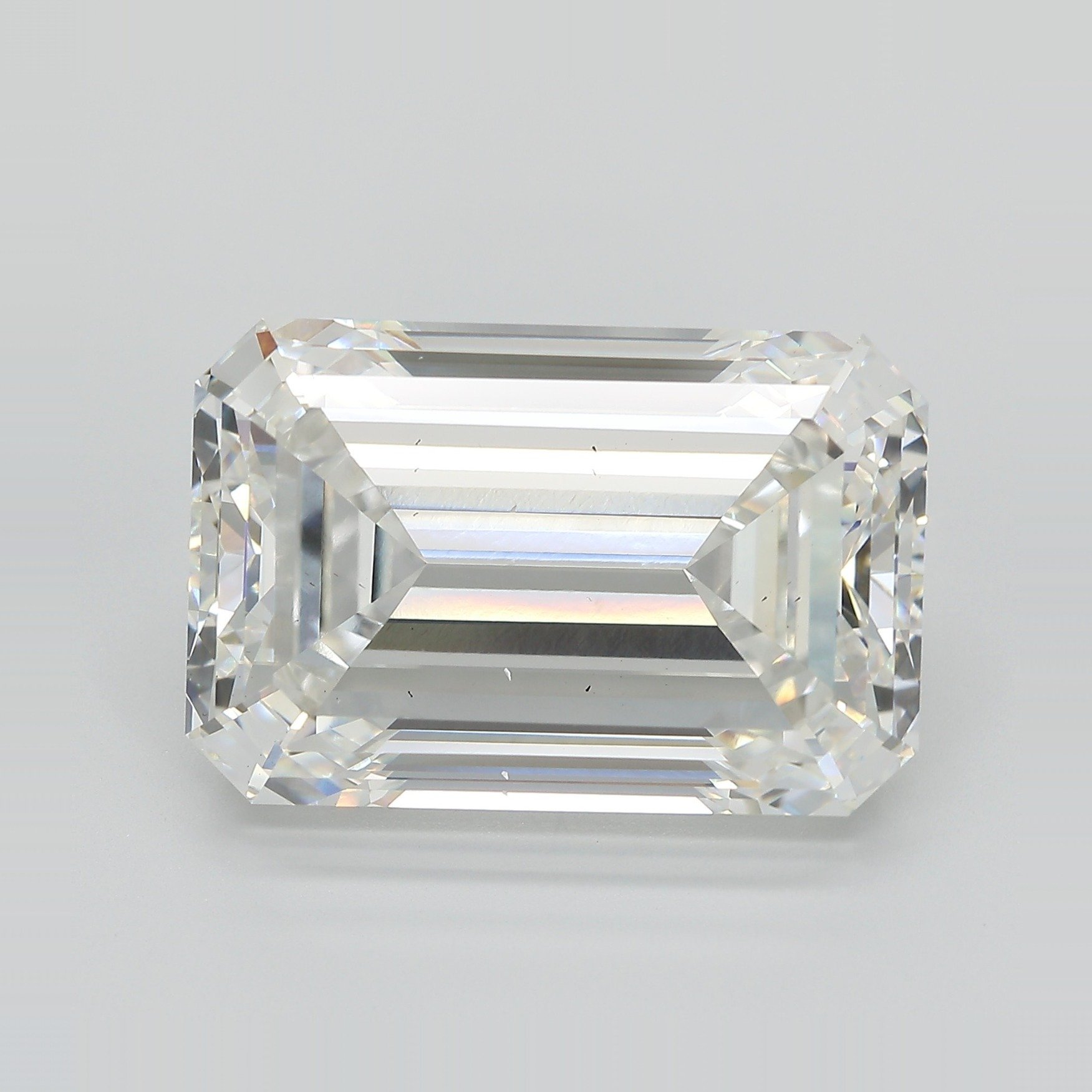20.05ct F VS2 Very Good Cut Emerald Lab Grown Diamond