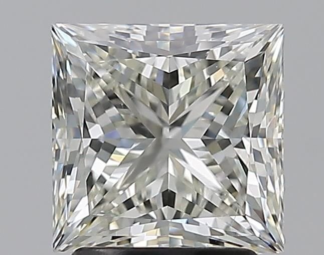 2.21ct J VS1 Rare Carat Ideal Cut Princess Diamond