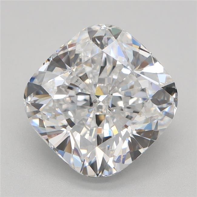 2.02ct D SI1 Rare Carat Ideal Cut Cushion Lab Grown Diamond