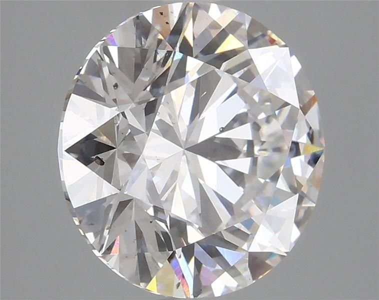 4.07ct F SI1 Rare Carat Ideal Cut Round Lab Grown Diamond