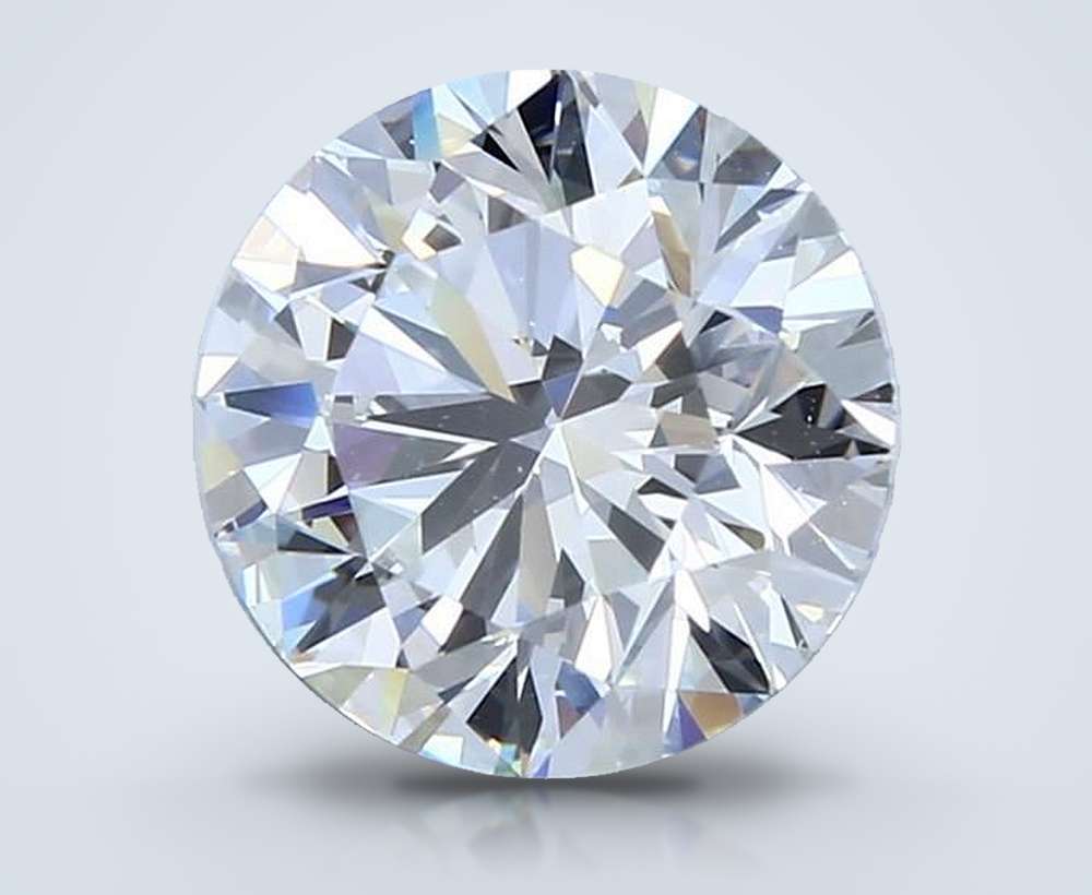 3.01 Carat Round Natural Diamond