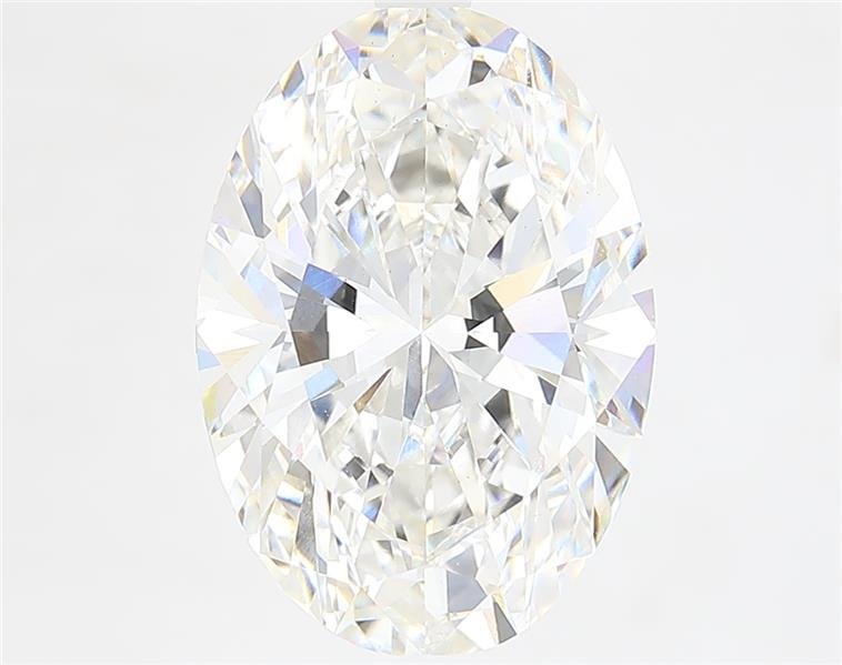 5.38 Carat Oval Lab Diamond
