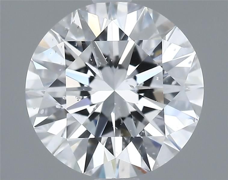 1.81ct D SI2 Rare Carat Ideal Cut Round Diamond