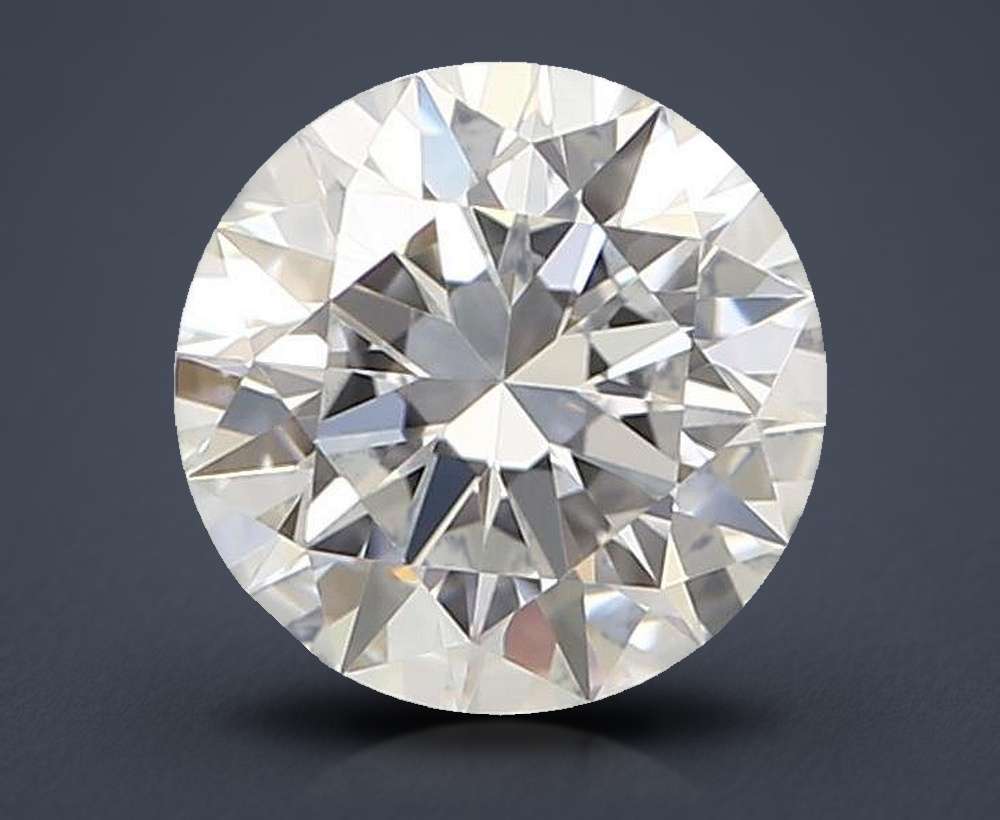 0.60 Carat Round Natural Diamond