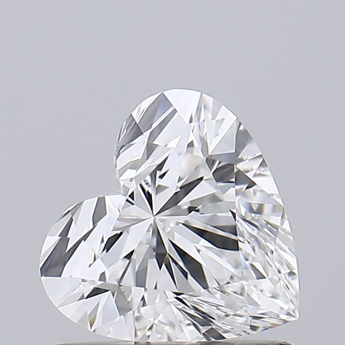 0.81ct E VVS2 Rare Carat Ideal Cut Heart Lab Grown Diamond