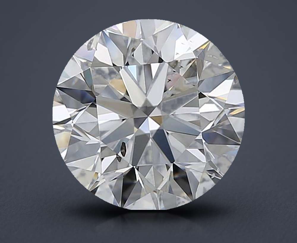 2.00 Carat Round Natural Diamond