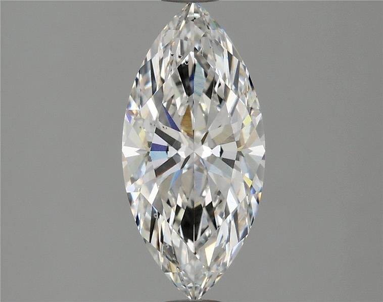 1.37ct F VS2 Rare Carat Ideal Cut Marquise Lab Grown Diamond