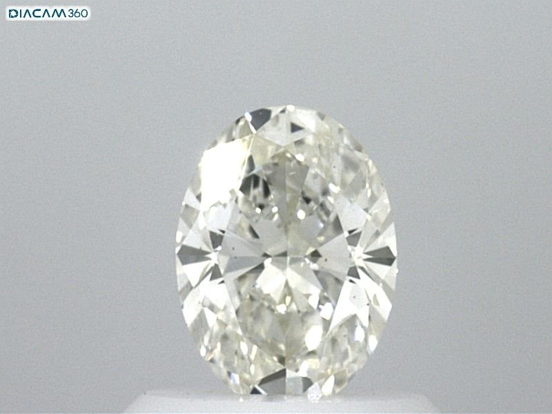 0.56ct K VS1 Rare Carat Ideal Cut Oval Diamond