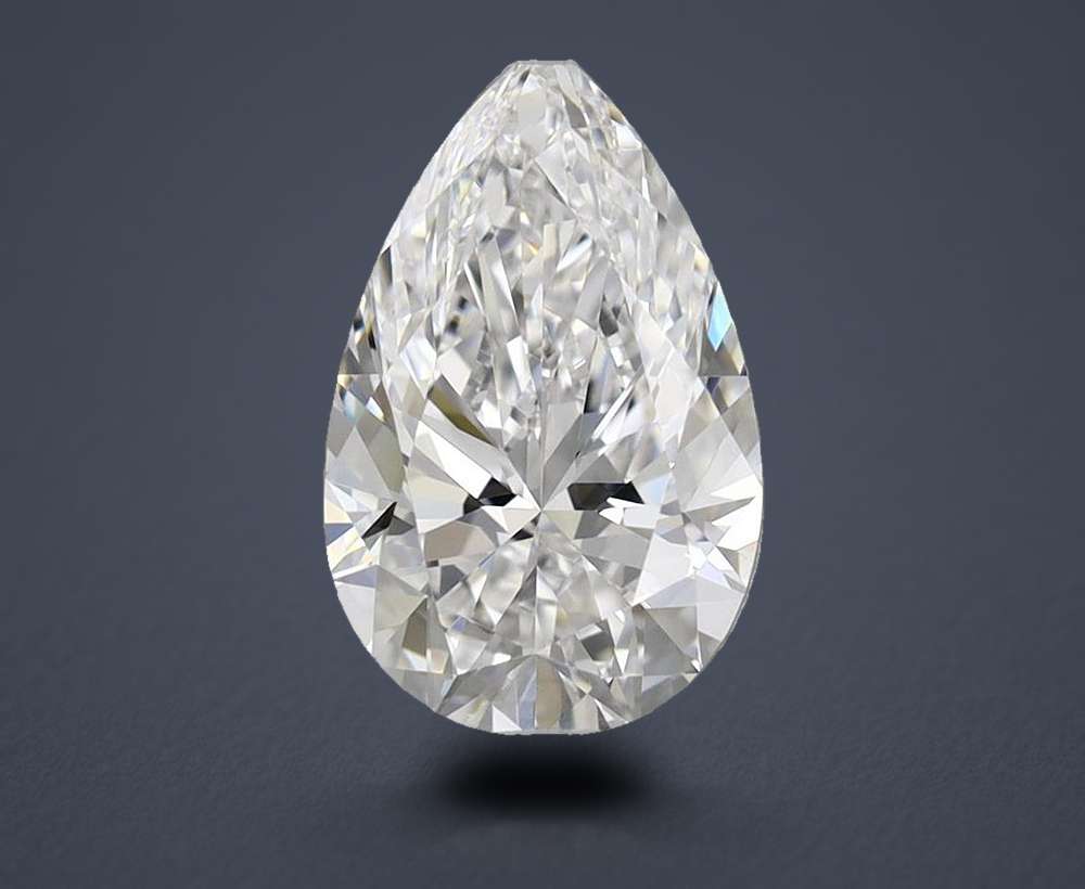 0.96 Carat Pear Lab Diamond