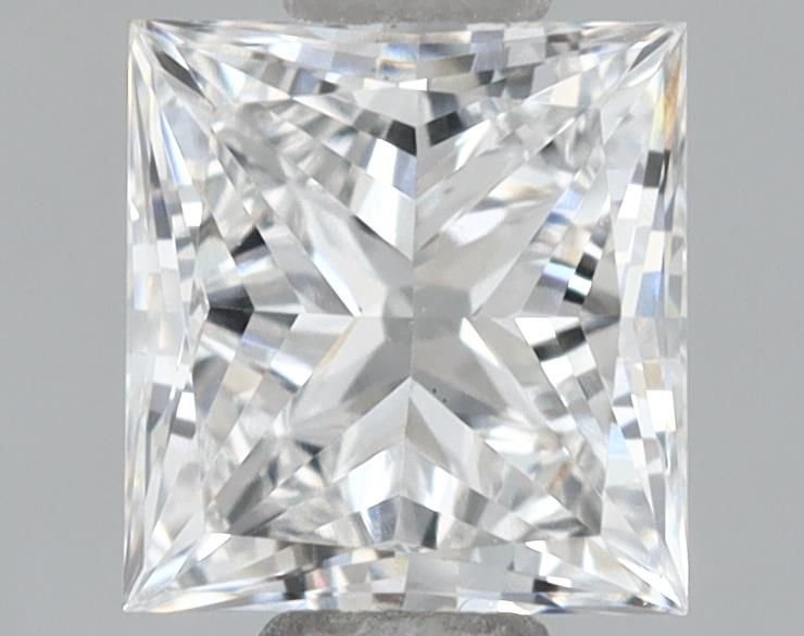 0.52ct E VS1 Very Good Cut Princess Lab Grown Diamond