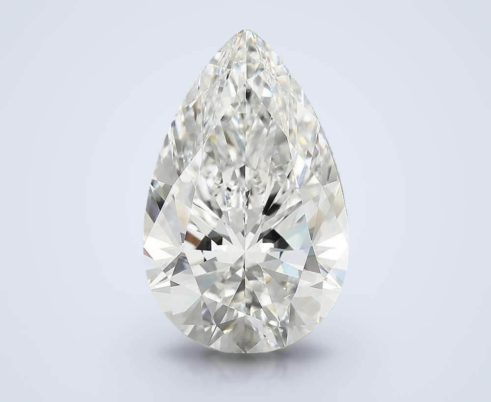 8.59 Carat Pear Lab Diamond