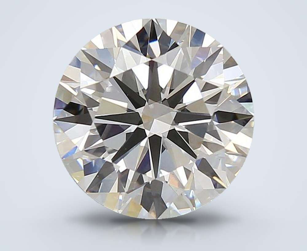 4.09 Carat Round Lab Diamond