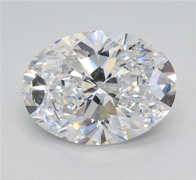 2.02ct D SI1 Rare Carat Ideal Cut Oval Lab Grown Diamond