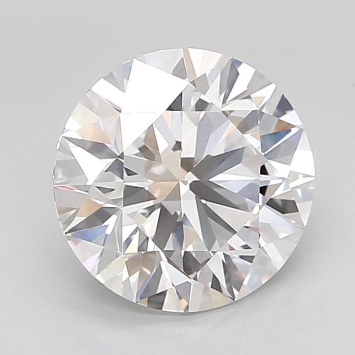 4.04ct E VS1 Rare Carat Ideal Cut Round Lab Grown Diamond