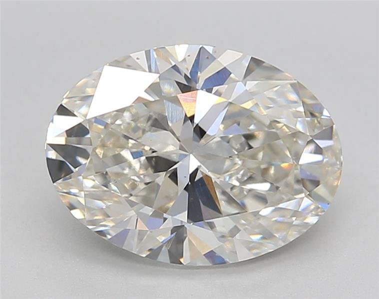 3.00ct G VS1 Rare Carat Ideal Cut Oval Lab Grown Diamond