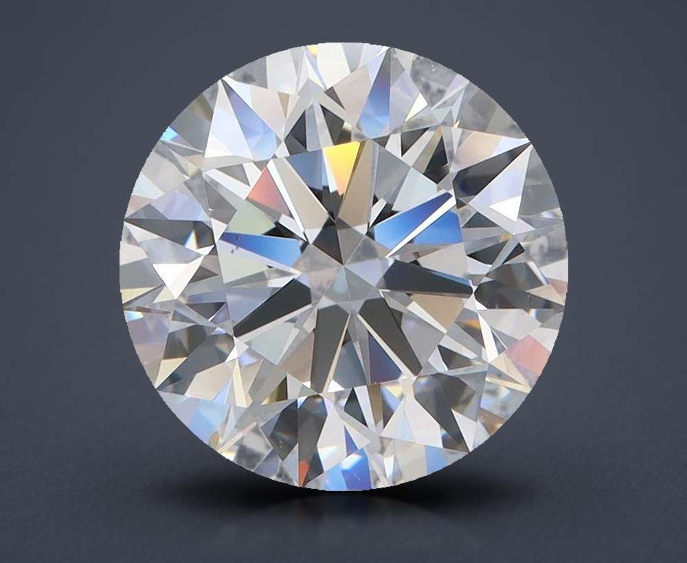 4.01 Carat Round Lab Diamond