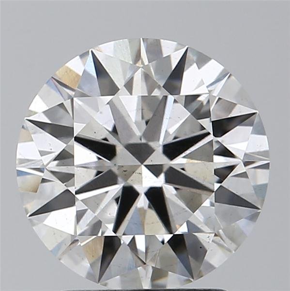 2.02ct G SI1 Rare Carat Ideal Cut Round Lab Grown Diamond