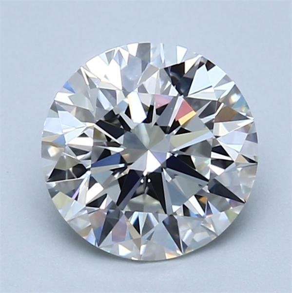 1.71ct H VVS1 Rare Carat Ideal Cut Round Diamond