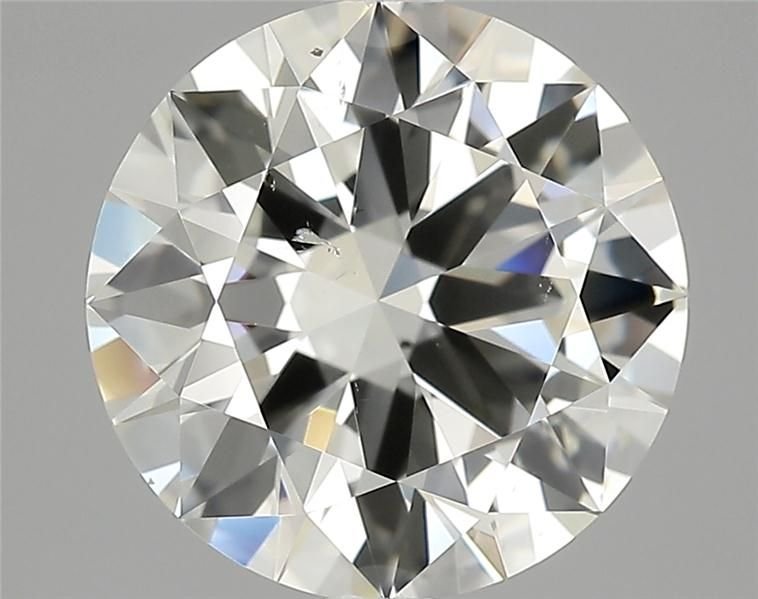 2.47ct J SI1 Excellent Cut Round Diamond