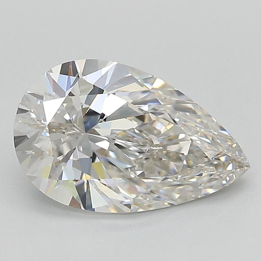 2.23ct G VS1 Rare Carat Ideal Cut Pear Lab Grown Diamond