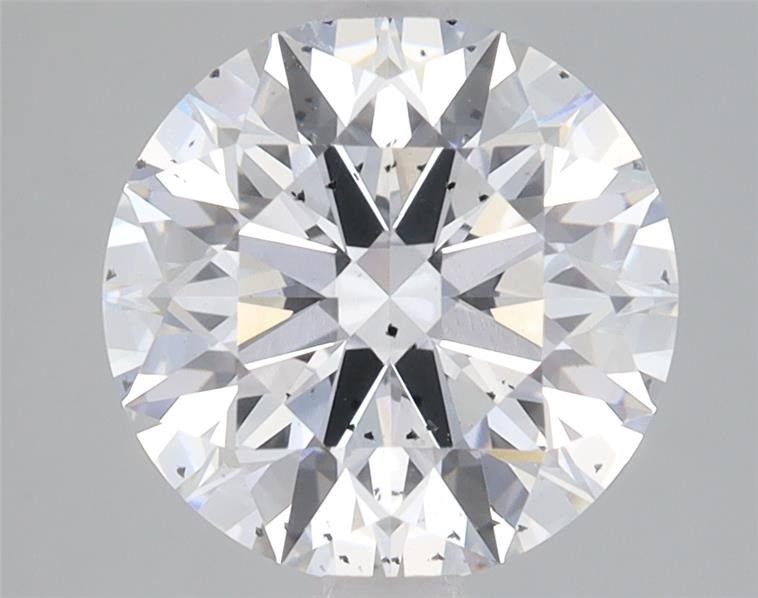 2.52ct E SI2 Rare Carat Ideal Cut Round Lab Grown Diamond