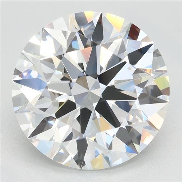 2.92ct E VVS1 Rare Carat Ideal Cut Round Lab Grown Diamond