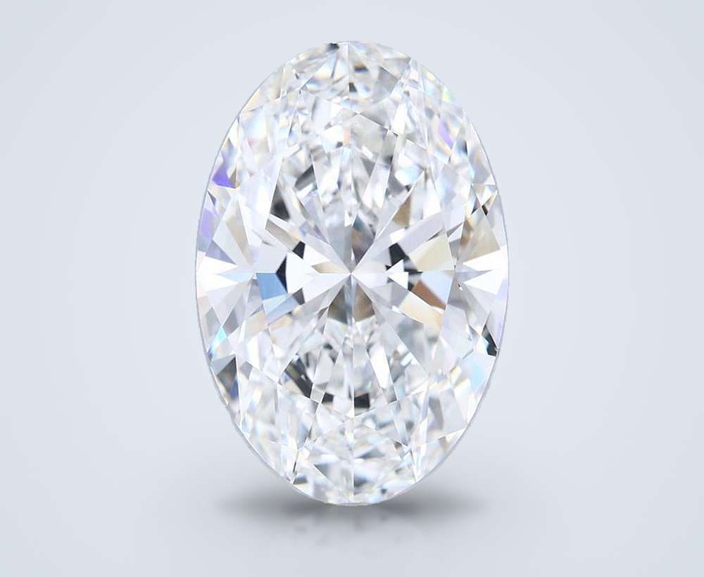 11.74 Carat Oval Lab Diamond