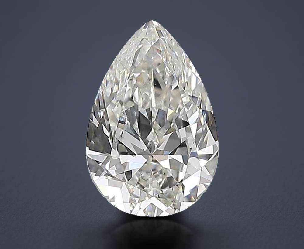 1.00 Carat Pear Natural Diamond