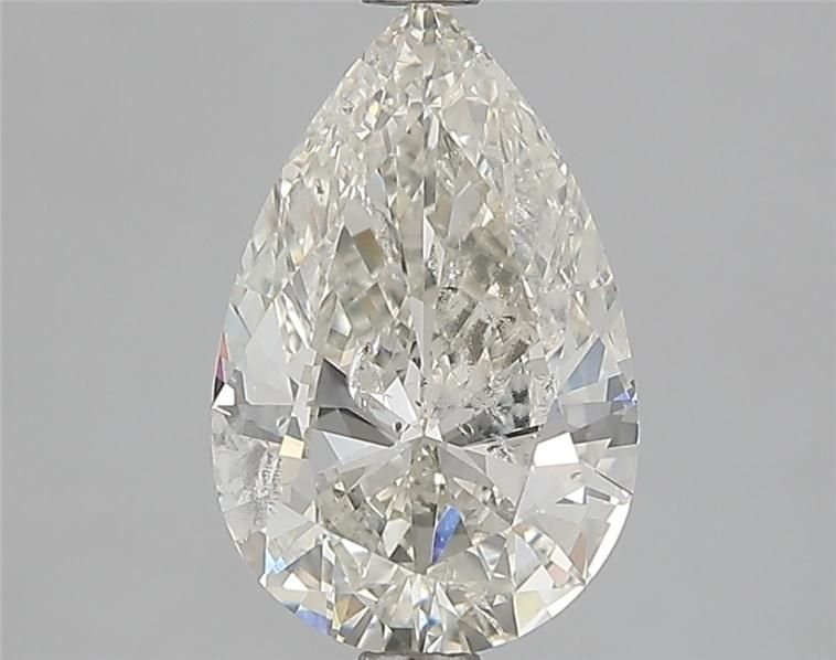 2.03ct J SI2 Rare Carat Ideal Cut Pear Diamond