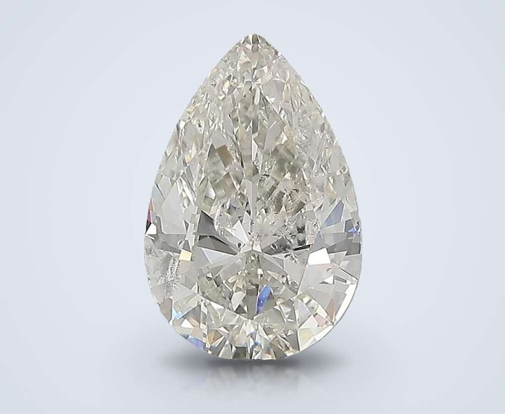 2.03 Carat Pear Natural Diamond