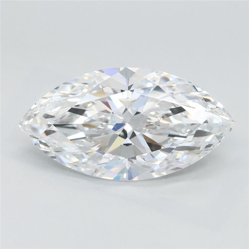 2.25ct D VVS1 Rare Carat Ideal Cut Marquise Lab Grown Diamond
