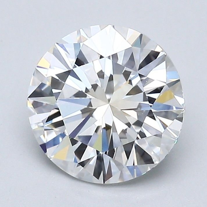 2.03ct F VVS1 Very Good Cut Round Diamond