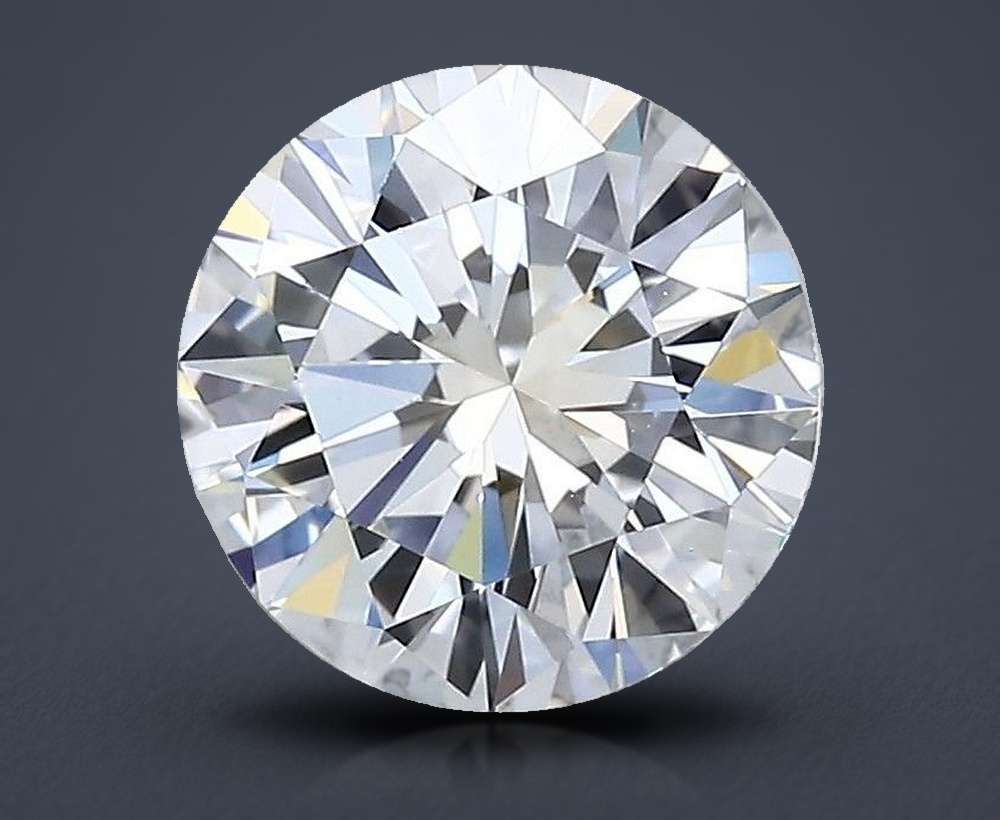 2.03 Carat Round Natural Diamond