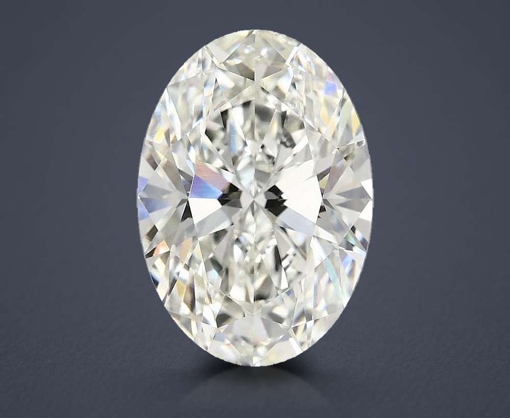4.90 Carat Oval Lab Diamond