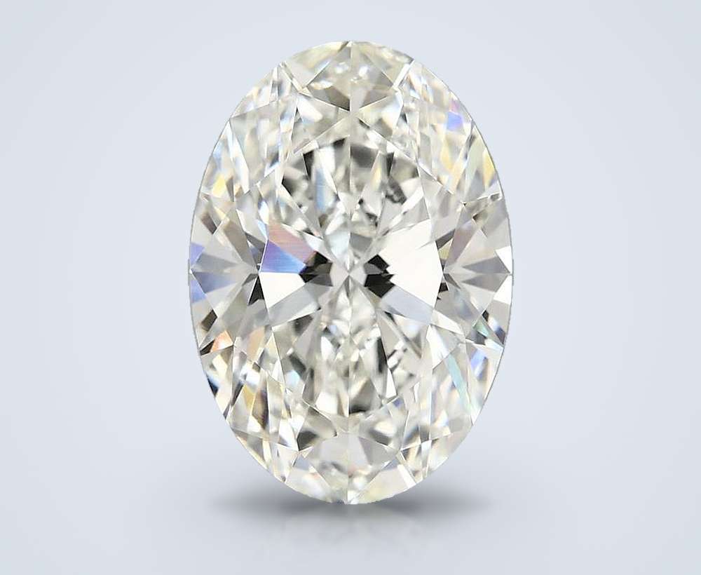 4.90 Carat Oval Lab Diamond