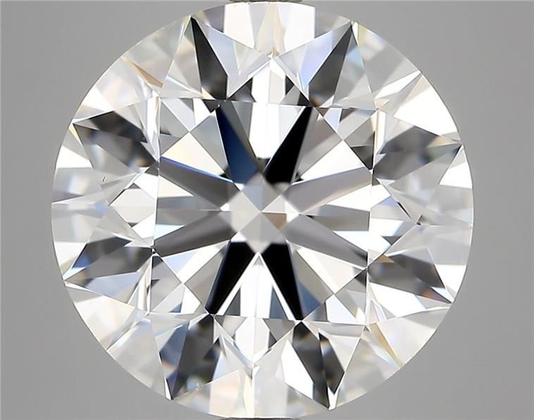 4.00ct H VS2 Rare Carat Ideal Cut Round Diamond