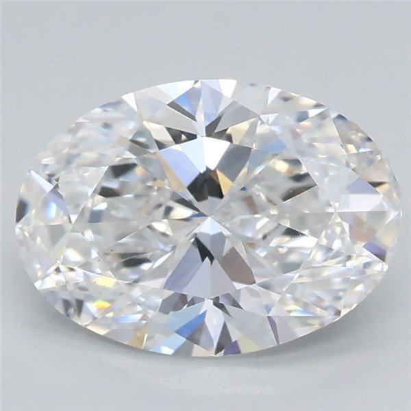 1.09ct D VS1 Rare Carat Ideal Cut Oval Lab Grown Diamond