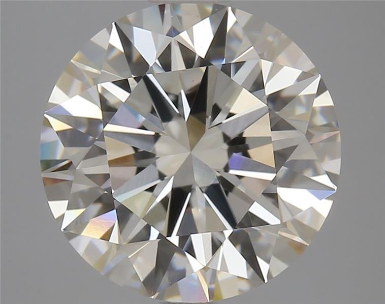 4.53ct I VS1 Rare Carat Ideal Cut Round Lab Grown Diamond